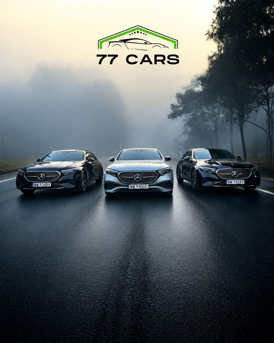 Mercedes-Benz do wynajęcia — premium wynajem aut 77 CARS Warszawa