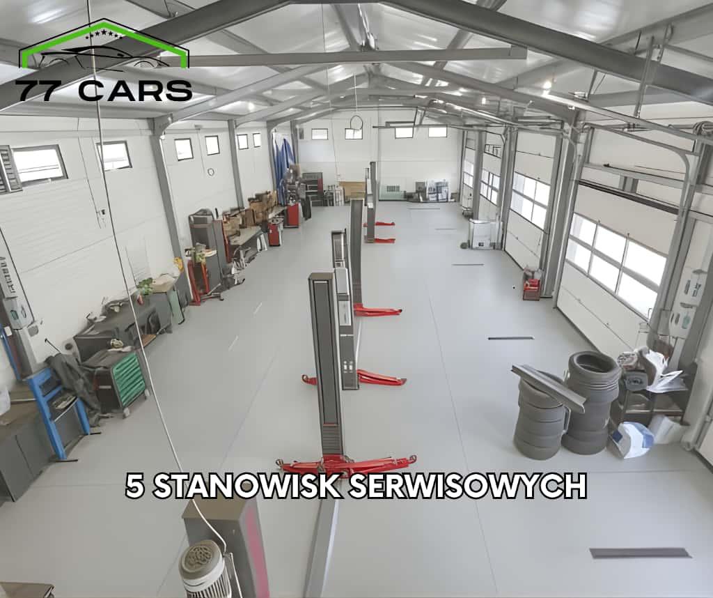 Stanowiska serwisowe 77 CARS — naprawa bezgotówkowa aut po kolizji
