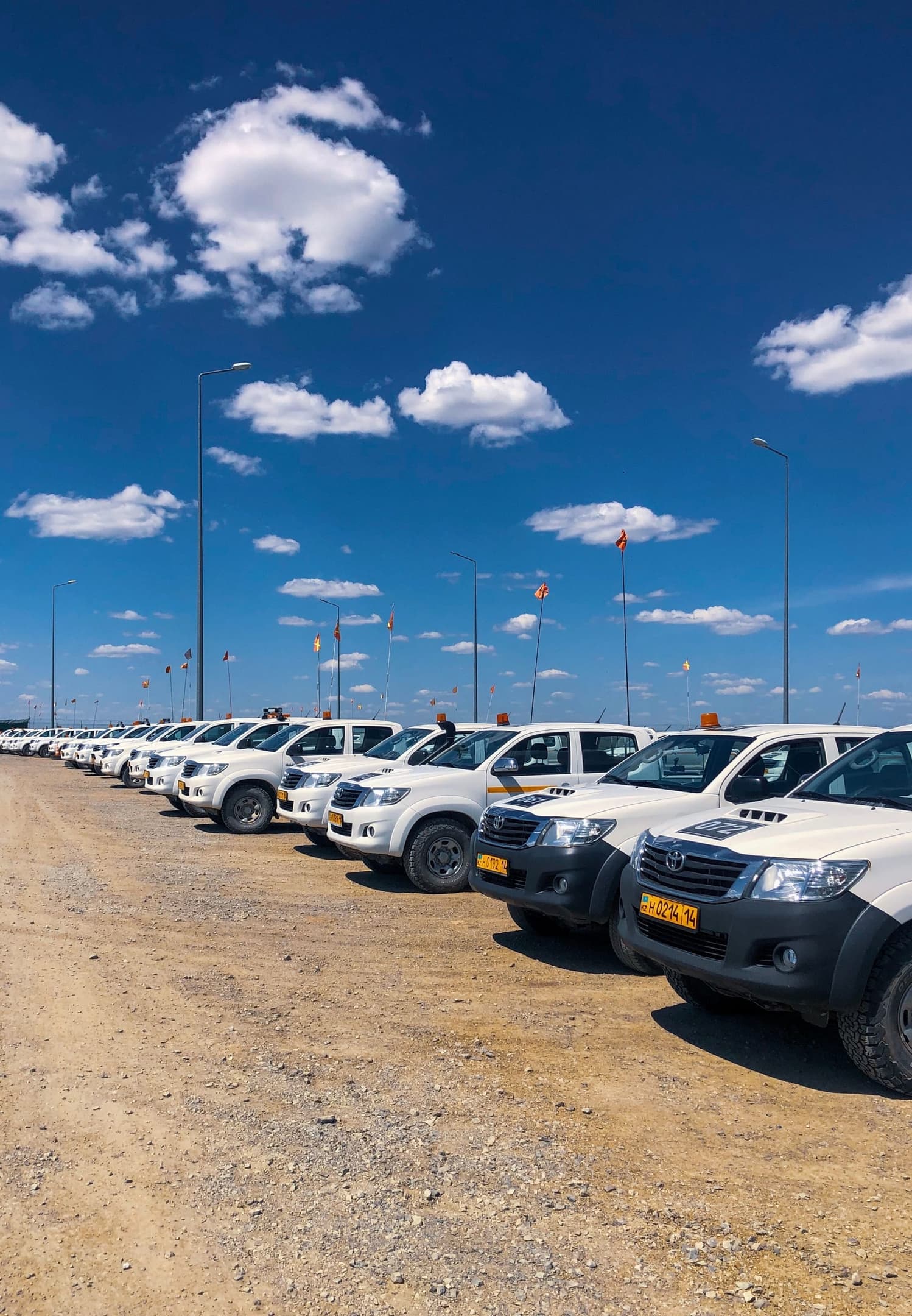 Flota aut zastępczych 77 CARS — samochody w gotowości